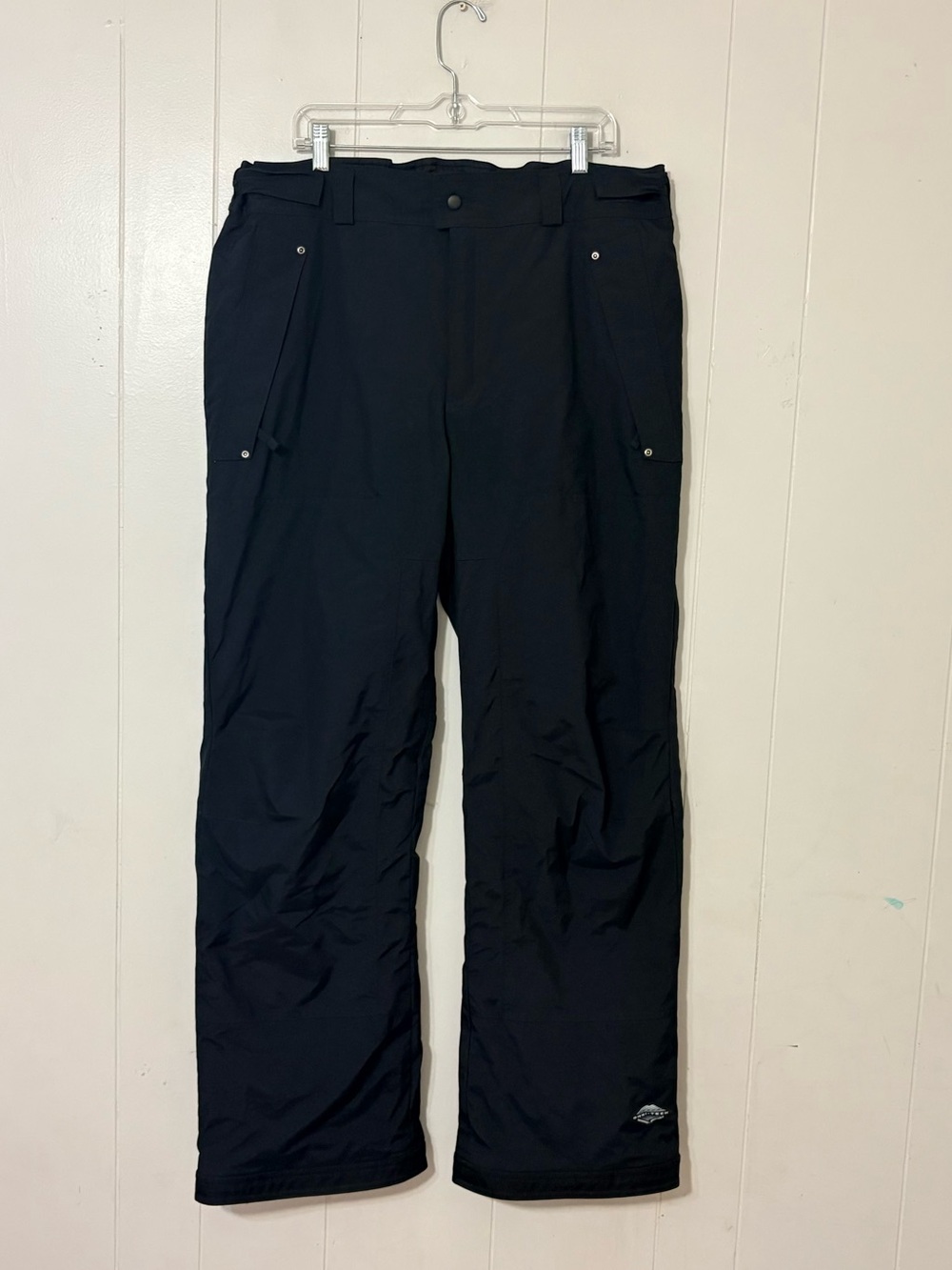 Columbia Men’s Omni-Tech Waterproof Insulated Ski Snow Pants Black XL